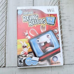 Rayman Raving Rabbids TV Party Disc Game for Nintendo Wii